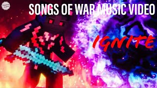 Alan Walker♫"IGNITE" ♫Remix [AMV] A Minecraft Music Video [Songs Of War] Black Plasma Studios
