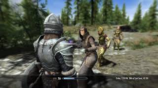 TES V: Skyrim Killing a Thalmor Patrol