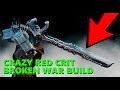 Warframe CRAZY RED CRIT Broken War Build (Easy Mode)