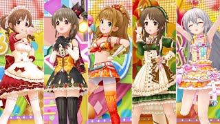 【デレステ縦MV】絶対特権主張しますっ！ / 十時愛梨・日野茜・高森藍子・星輝子・堀裕子 SSR【SMART LIVE】