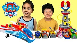 Troy and Izaak Mighty Jet Command Center Pretend Play Rescue Mission TBTFUNTV