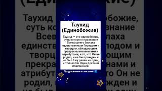 Таухид (Единобожие)