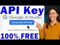How to Create API Key in Google AI Studio (Quick & Easy!)