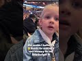 J.T. Miller’s daughter reacting to the Vancouver crowd chanting his name