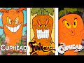 FUNKHEAD vs Cuphead vs Cuphead SHOW - Boss Root pack Comparison