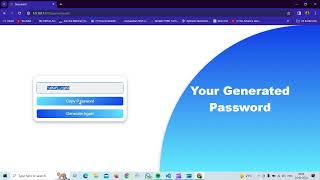 Password Generator Application | Django | Python Framework|