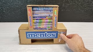 Amazing DIY - Mentos  Vending Machine with Different ||Taste Mentos