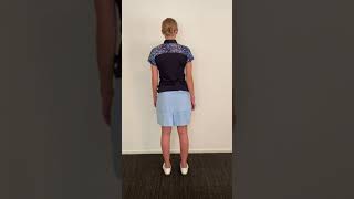 Daily Sports Sam Polo Shirt + Madge Alaska Blue Skort