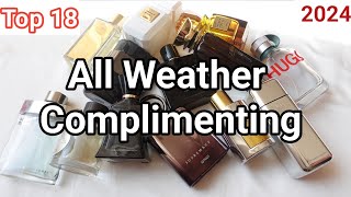 18 Most Complimenting Perfumes 2024 | All weather fragrances | Versatile perfumes for compliments