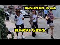 20240209 Part 3 #mardigras #bushmanprank #georgiapranksters #bushman #prank #funny #broma #scary