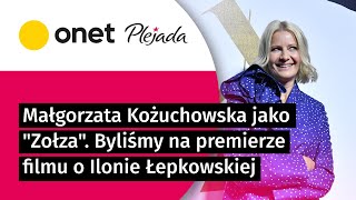 Małgorzata Kożuchowska jako "Zołza". Byliśmy na premierze filmu o Ilonie Łepkowskiej | Plejada