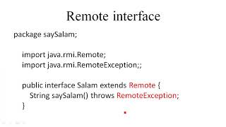 DS-3.2. Build distributed RMI app using Eclipse