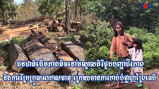 ជនជាតិដើមភាគតិចនៅមណ្ឌលគិរីជួបបញ្ហាជីវភាព និងការប្រែប្រួលអាកាសធាតុ ក្រោយមានការកាប់បំផ្លាញព្រៃឈើ