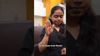 Wrist joint Mobilization for wrist pain