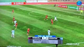 Sudamericano Sub17 Chile 2017 Venezuela 1-Argentina 0