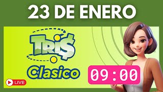 Resultado TRIS CLASICO de Hoy 23 de Enero 2025 ✅