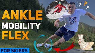 FIRST in SKI Carving Technik - transition/EDGE change. ANKLE mobility exercises! Ankle flexion