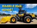 Komatsu WA480-8 walk through