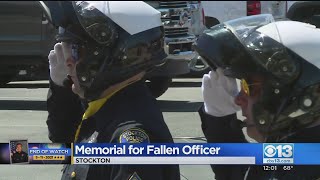 Memorial For Fallen Stockton Officer Jimmy Inn