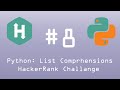 Python HackerRank Challenge #8 Python: List Comprehension
