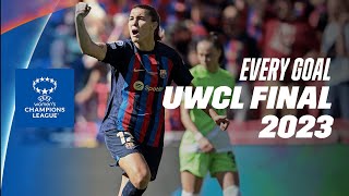 INSANE COMEBACK | Every Goal From The 2022-23 UEFA Women's Champions League Final