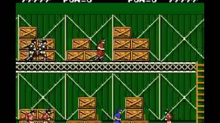 Rush'n Attack (NES) - Stage 6 Doubleplay