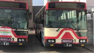 【走行音】岐阜バス　岐阜22き864（KC-MP617M）