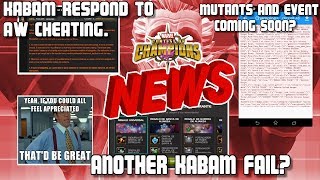 Kabam Respond to the Wars Controversy, Mutant Event + Appreciation Fail [MCN]