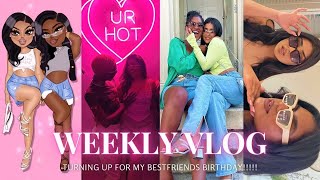 WEEKLY VLOG ♡ (its my evil twins birthday... and we tore up the city)