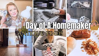 ✨️NEW ✨️ DAY OF A HOMEMAKER/ ANTIQUE FINDS