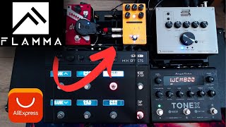 Un pedalboard TOUT TERRAIN STÉRÉO qui sonne D'ENFER - Test de la FLAMMA FS07 (Aliexpress)