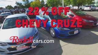 Rydell 1500 with the Chevrolet Cruze and Malibu, Great Savings!