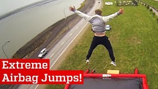 Extreme Airbag Jumps