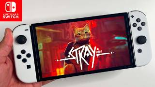 Stray on Nintendo Switch OLED Gameplay