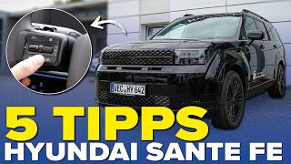 5 Tipps & Tricks zum neuen SANTA FE: Passe den Hyundai individuell auf DICH an!😍🔥