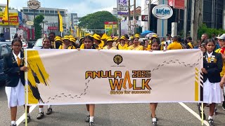 💛🖤 Anula Walk 2025 💛🖤 | Stride for Success ✨👣 #anulavidyalaya #anulawalk