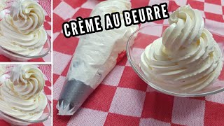 CRÈME AU BEURRE à la meringue suisse