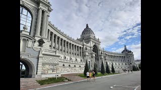 Казань. Три дня Прогулок по городу. Казань помпезная, противоречивая, прилизанная и туристическая.