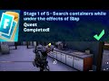 Search containers while under the Effects of Slap Fortnite