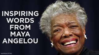 Inspiring Maya Angelou quotes