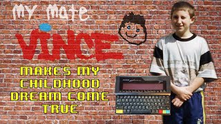 My Mate Vince makes my childhood dream come true... I've got my very own Amstrad NC100