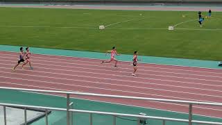 鳥取市選手権大会 中学2年男子 100m 3組