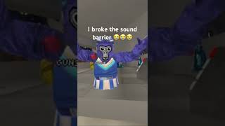 I broke the sound barrier #music #monkey #fun #funny #bruh #gorillatag #shorts #fypシ゚