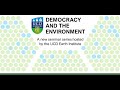 UCD Earth Institute Democracy & Environment Series III: 'Building Stories', May 2024.