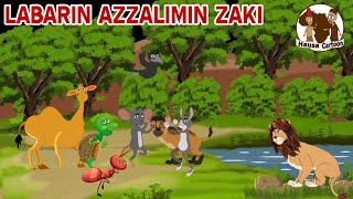 Labarin Azzalimin Zaki | The Cruel Lion - With English Subtitle | Hausa Cartoon