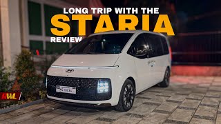 Long trip with the Hyundai Staria