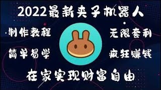 BNB闪电贷 | 套利交易 | 机器人交易 | 日赚1000美元 | pancakeswap煎饼交易 | 中文教学