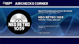 Neo Retro 1059 - TOTH ID + Final Sign-off [03-NOV-2024]