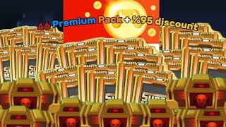 We premium pack using a 95% discount / Super Mechs