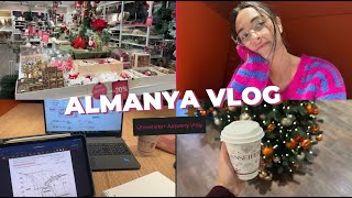 ALMANYA VLOG 🇩🇪 | sınava hazırlık haftası & alışveriş | rossman turu | kütüphane günlerim ✨ #vlog